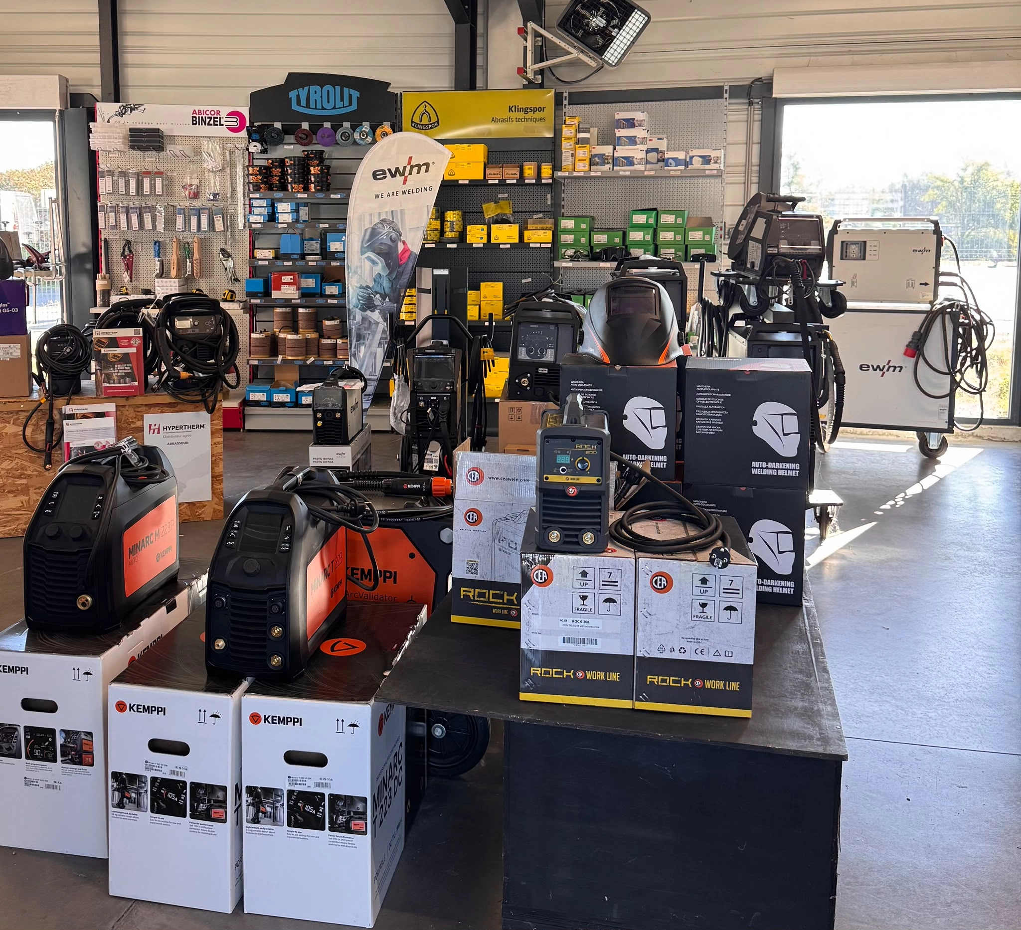 Poste &agrave; souder MIG/TIG/MMA en Nouvelle Aquitaine